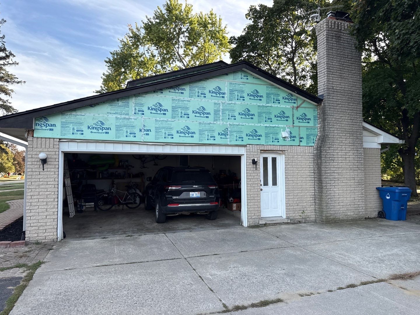 Siding Replacement using Ascend Laguna Blue by 180 Contractors