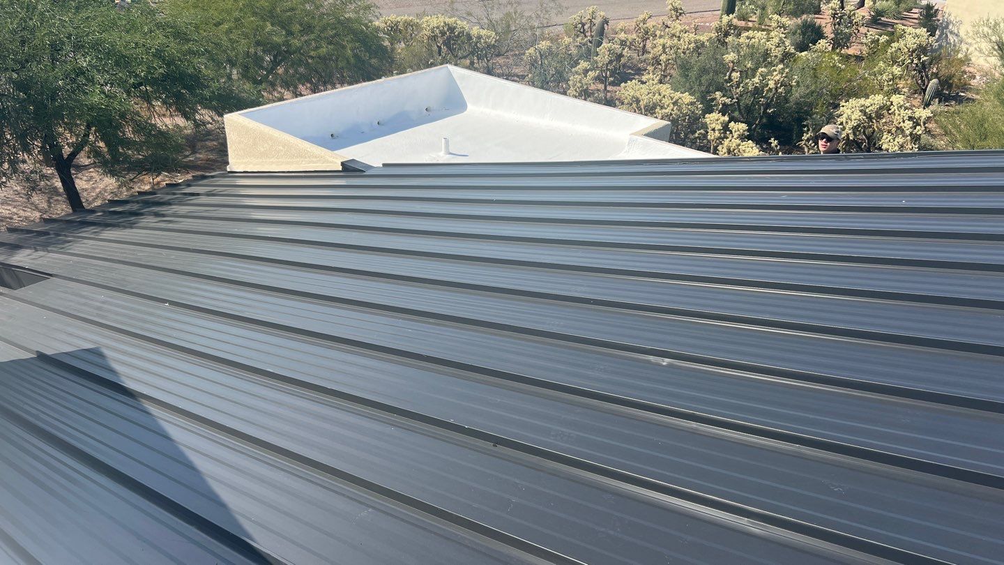 Black Standing Seam by Reimagine Roofing