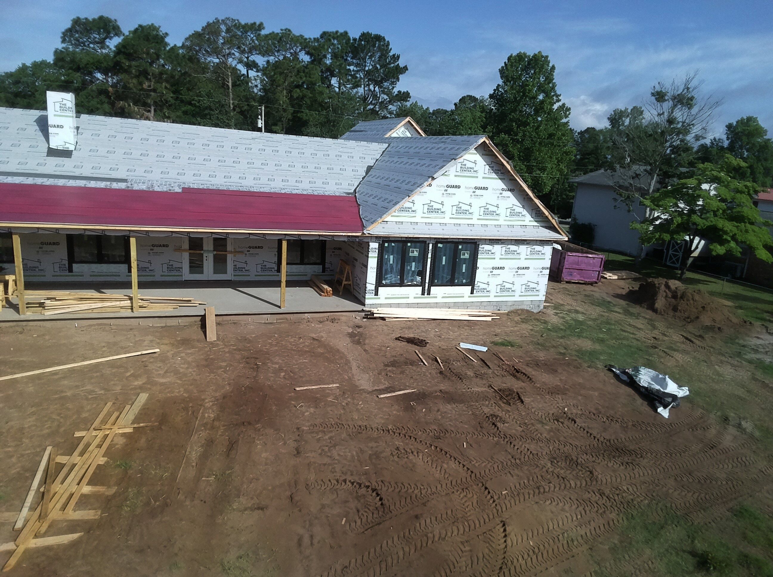 Home under constrution by Cornerstone Home Builders, LLC