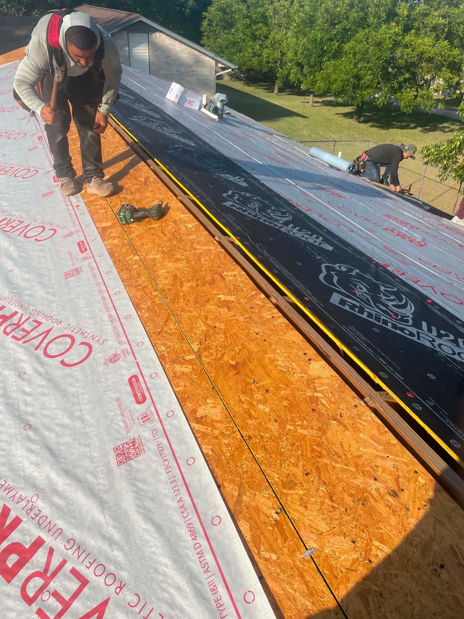 Project completion Photos by J&J Roofing Pros