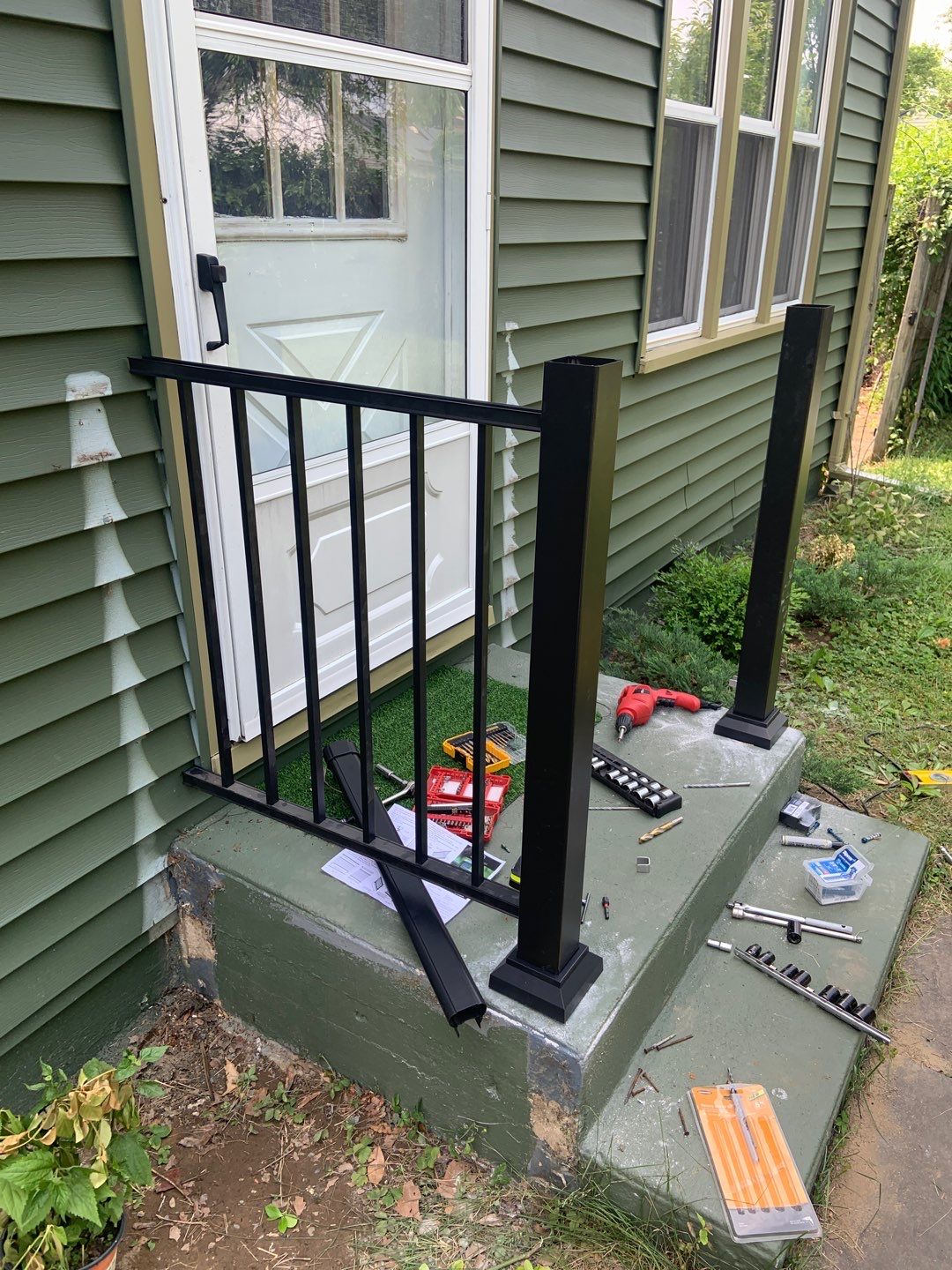 Exterior Handrailing Replacement by A1 NERDY HOMES LLC