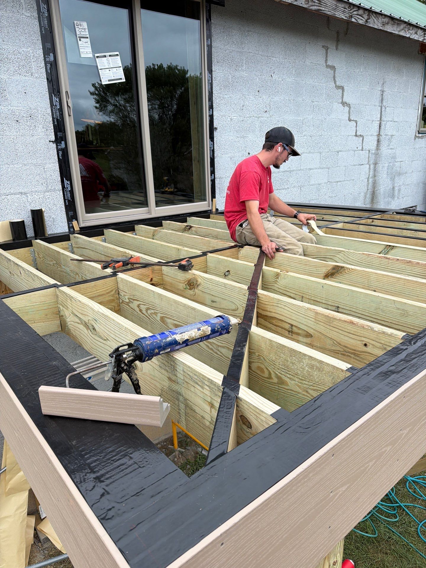 Elevated Composite Deck in Ronceverte by Walnut Hollow Decks & Outdoor Living