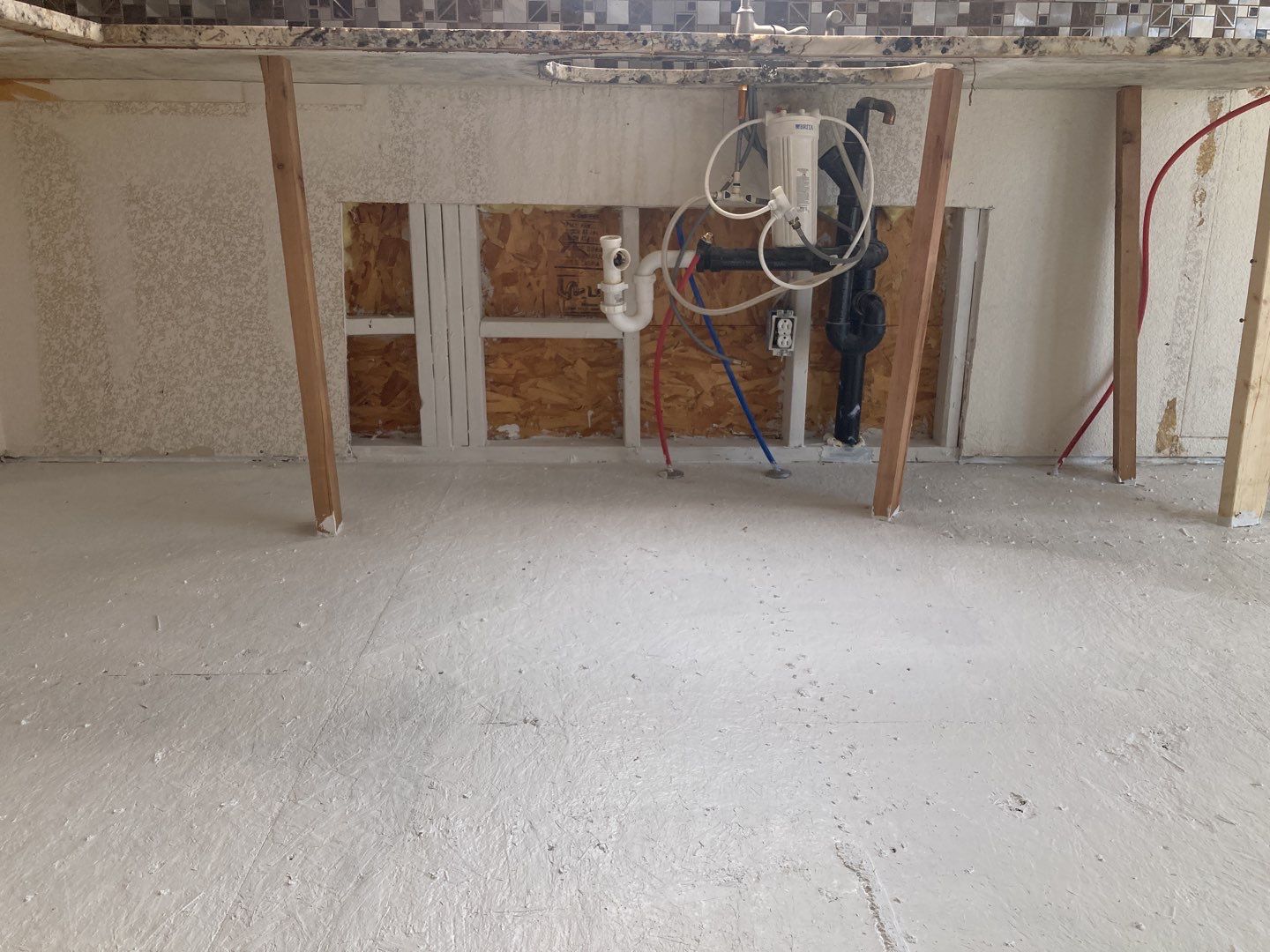 Mold Remediation in Kitchen by Accountable Home Services