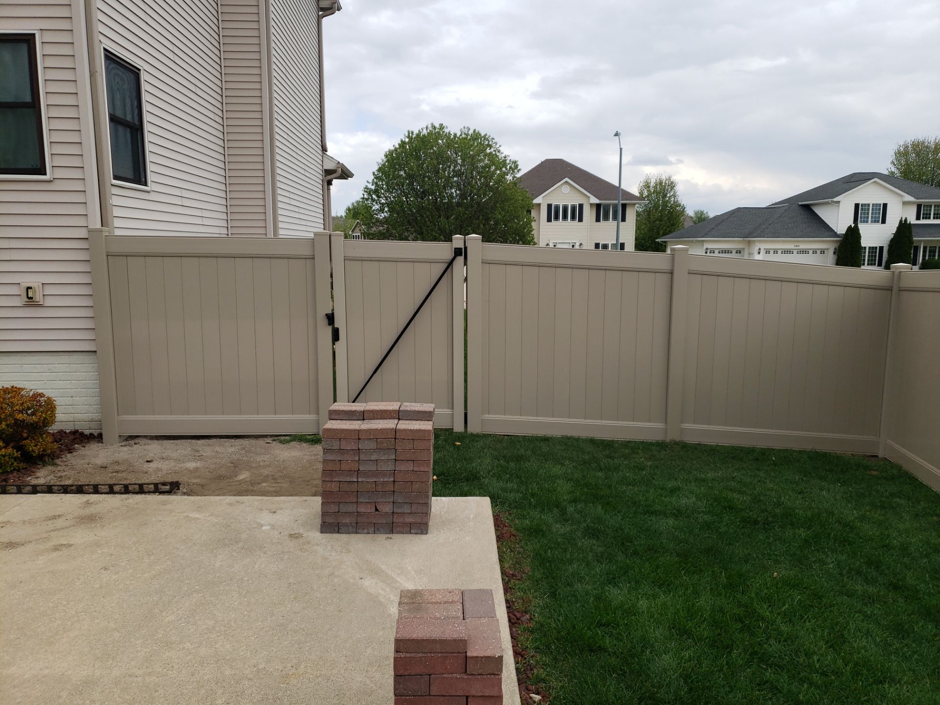 Project in Cedar Falls by Perfect Picket Fence and Stain
