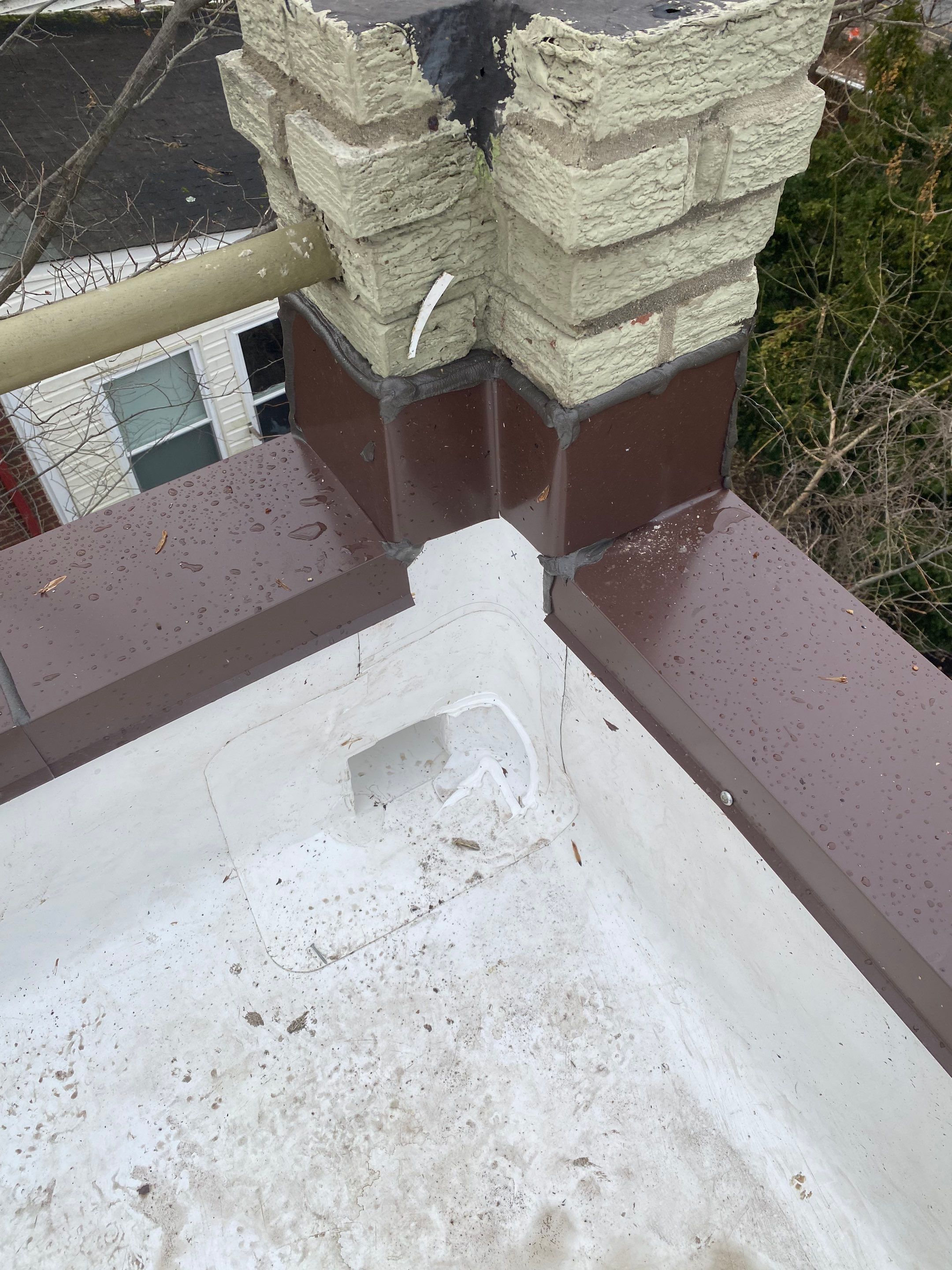 Arlington Flat TPO Roof Installation by RM Banning, Inc.