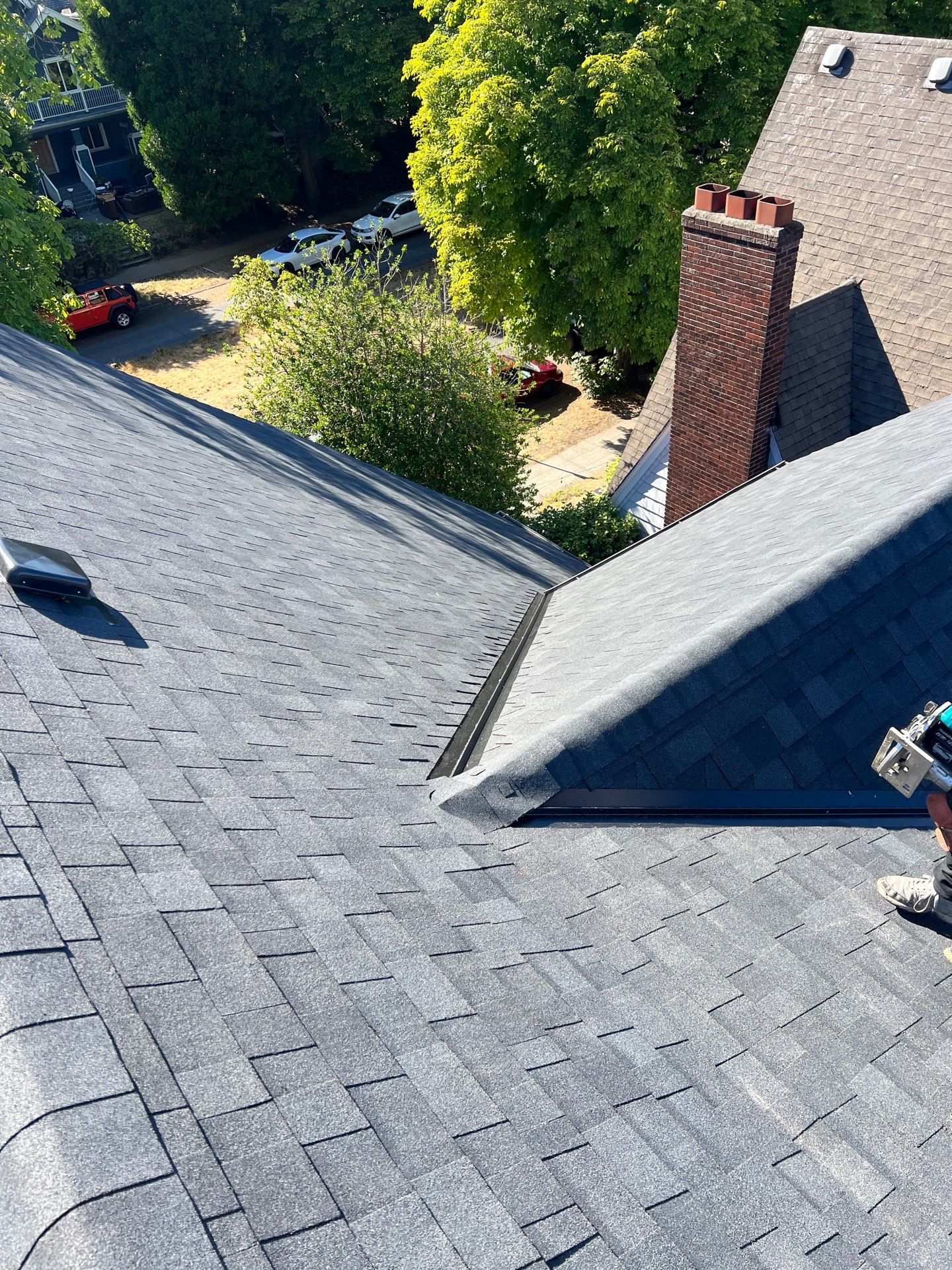 Residential Roofing Installation using GAF HDZ Shingles by Roofing Formula LLC
