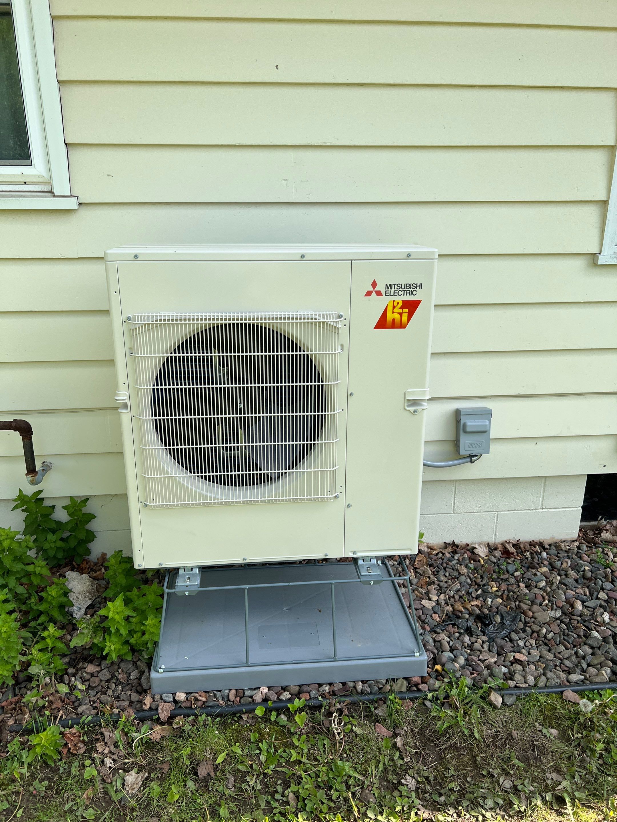Mitsubishi Electric Multi-Zone Heat Pump Installation in Cadott by North Country Electric Service, LLC