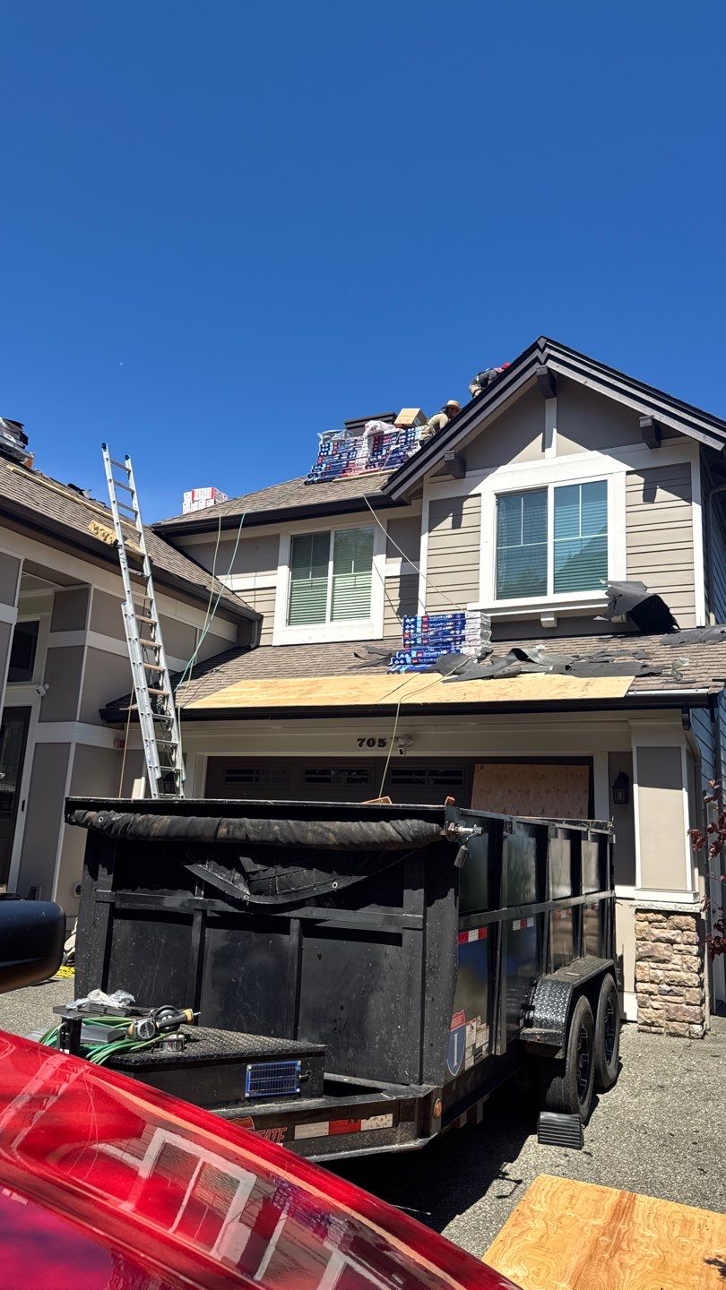 Residential Roofing Installation using GAF UHDZ Shingles by Roofing Formula LLC