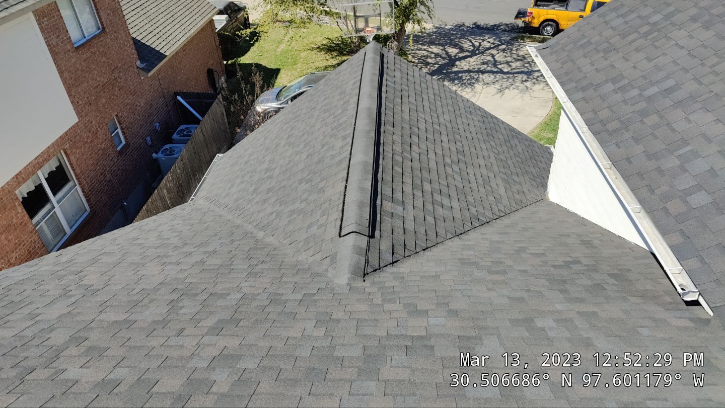 Residential Roofing Installation using IKO Dynasty Class 3 Glacier by DeZign Roofing & Exteriors