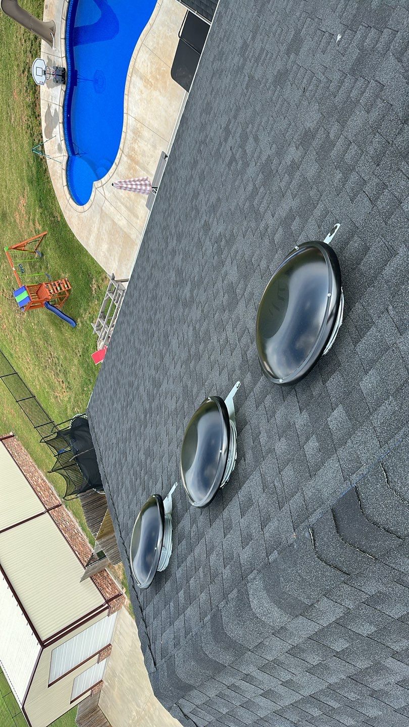 roof and vent replacement in Norman by McCann's Roofing and Construction