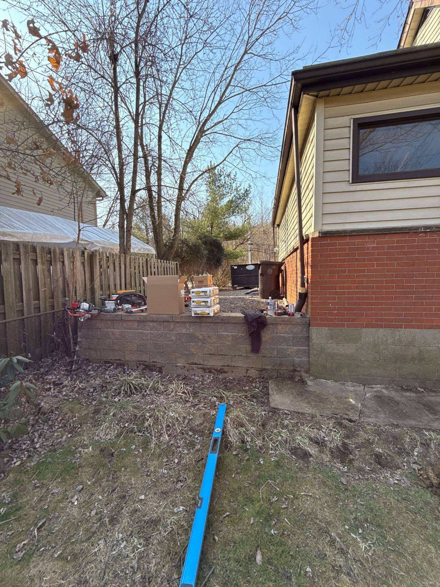 Deck and door install by Cousins Roofing Siding & Decks
