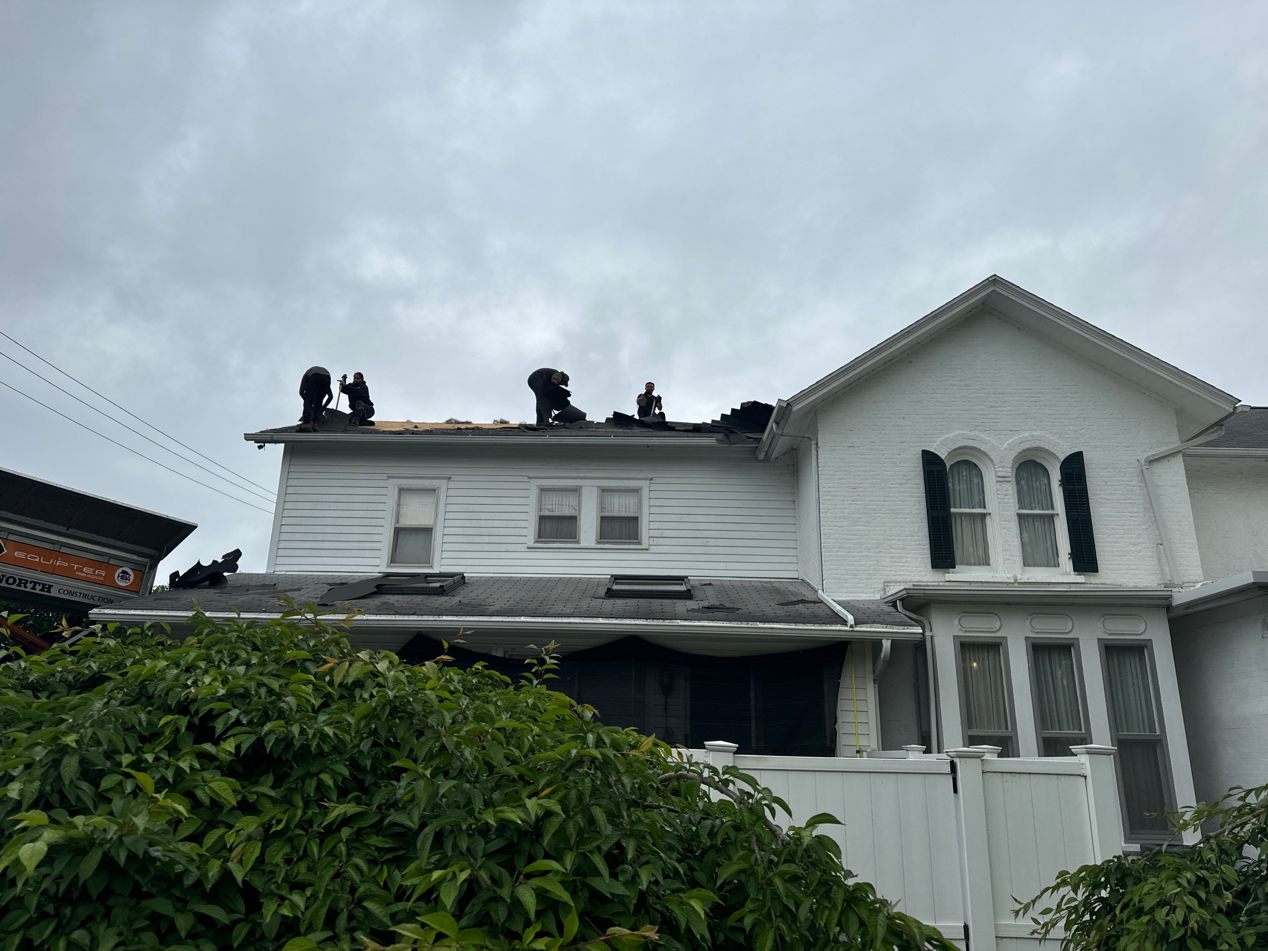 Commercial Flat and Shingled Roof Project by 42 North Construction, LLC.