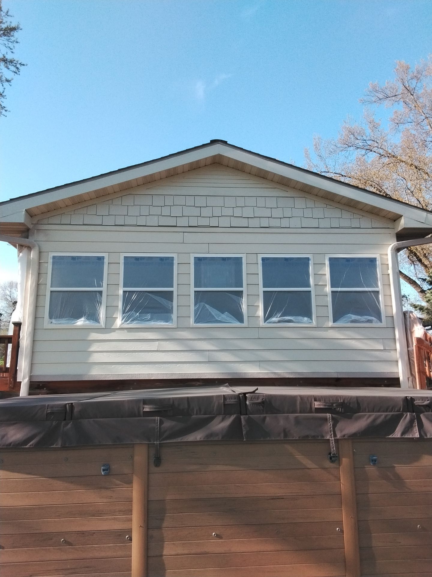 Residential Exterior Repaint Including Shop and Shed  by Midwest Paint LLC
