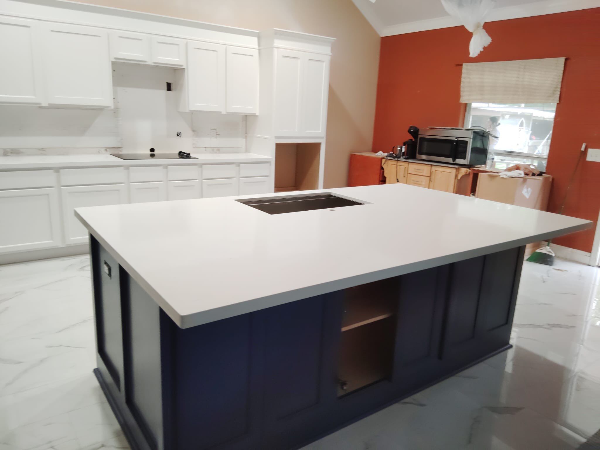 Kitchen Remodel and Water Damage Restoration Project by L&T General Contractors and Restoration INC