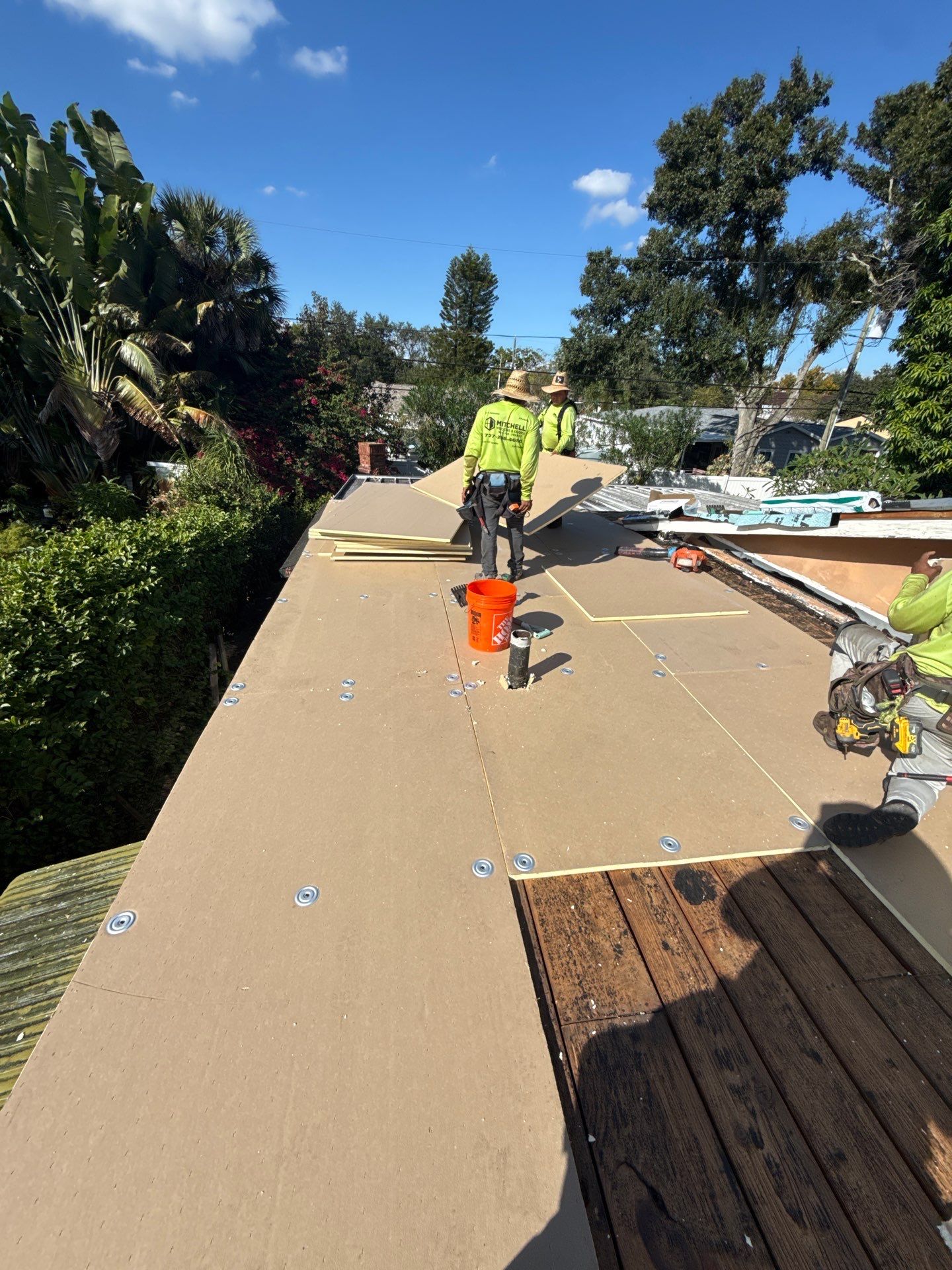 Project in St. Petersburg 33710 by Mitchell Roofing Company LLC 