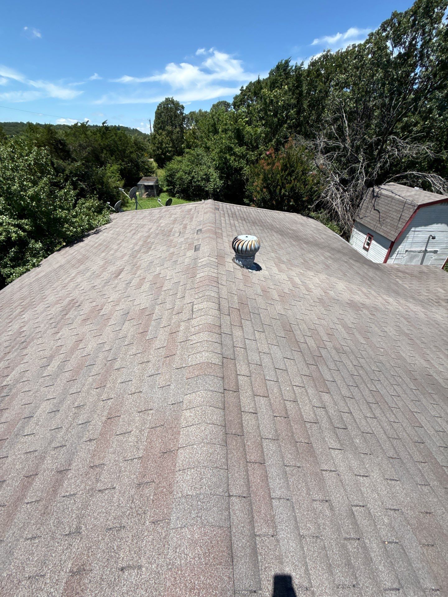 2 layers tear off & installation of new architectural shingles. by In & Out Construction & Remodeling, LLC