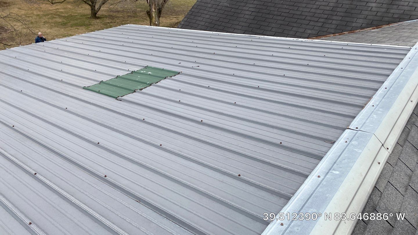 Residential Roofing Installation using Performance Panel Metal - Burnished Slate by RoofX 