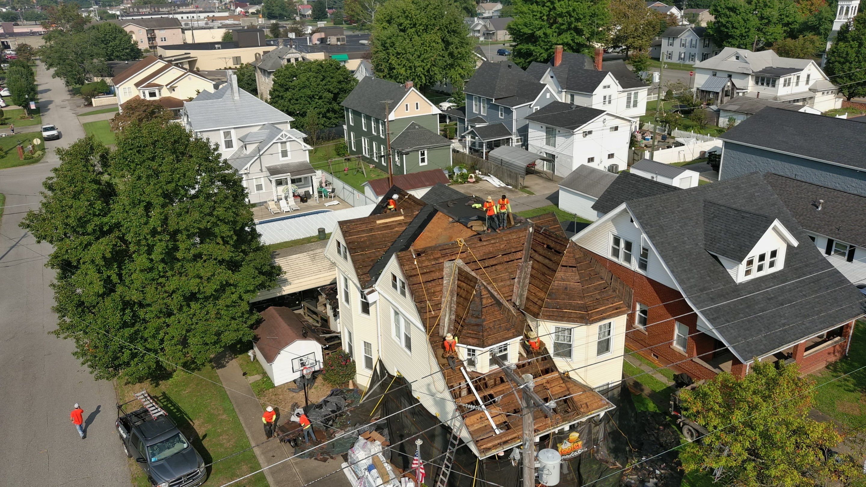 Residential Roofing Installation using Performance Shingles by Mr. Roofer