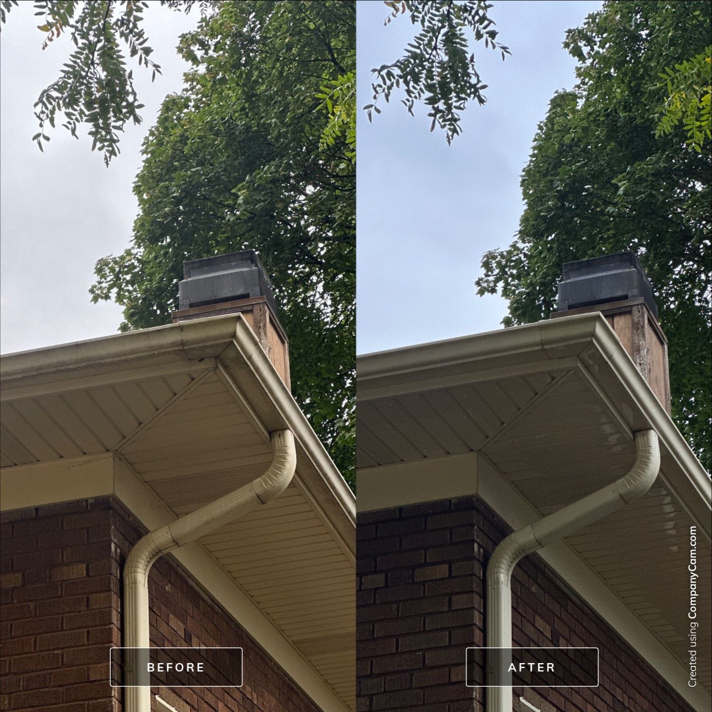 Project in Arlington Heights by Simmons Power & Soft Washing