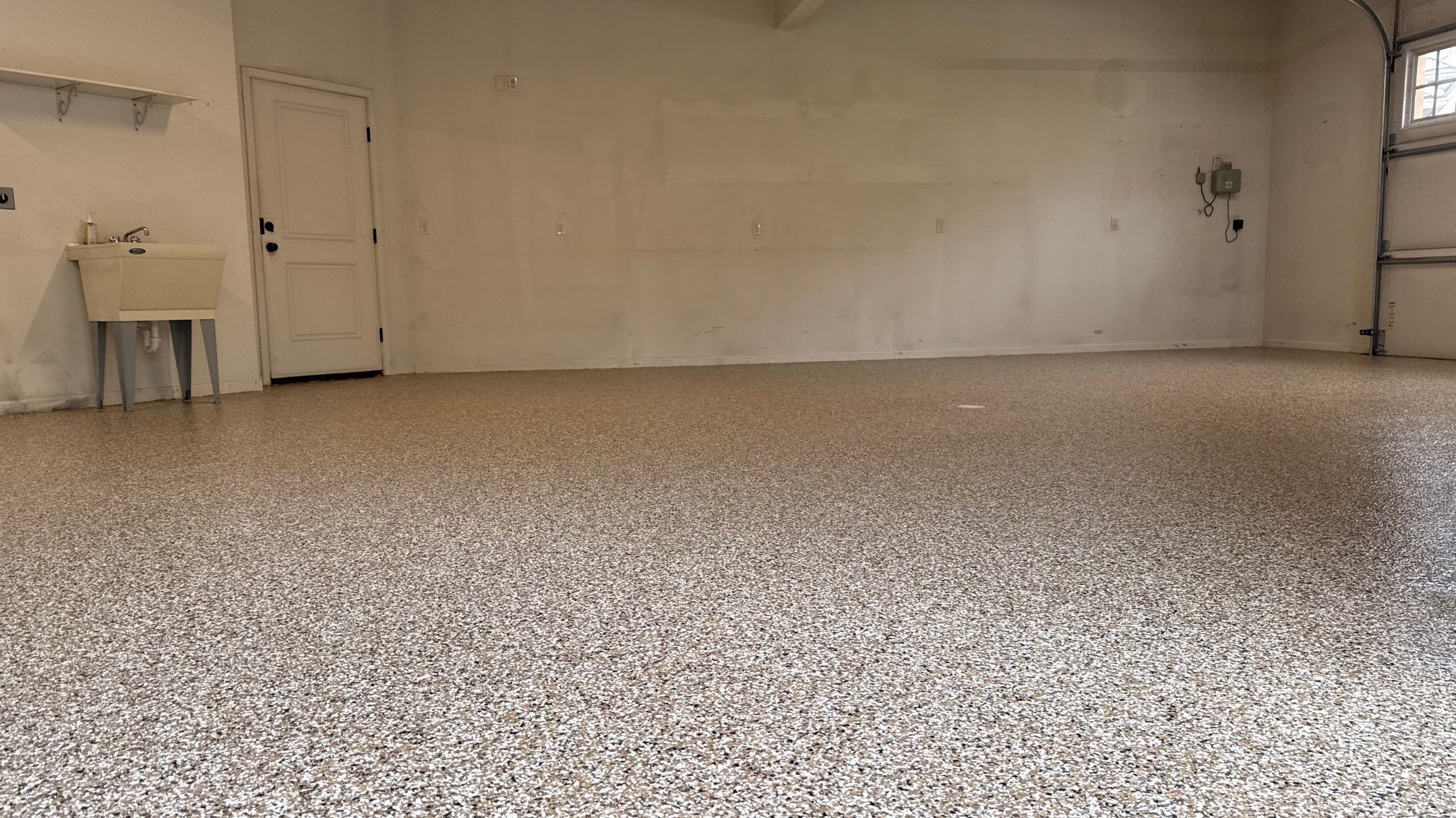 Chekc out this Bean Flake Floor by Banner Garage