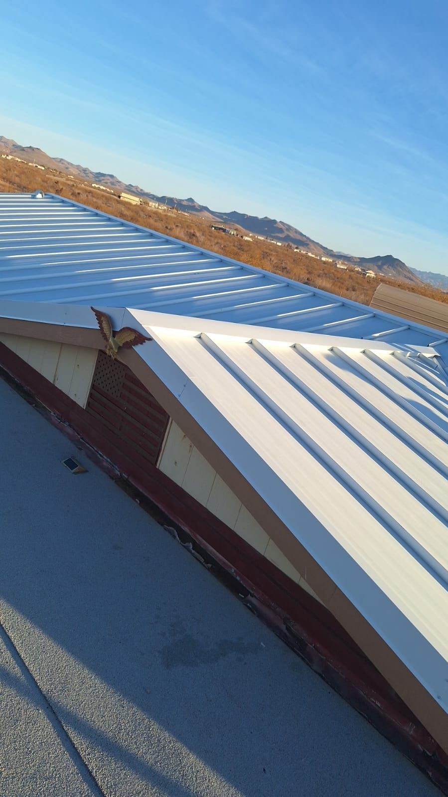 Polar White Standing Seam by Reimagine Roofing