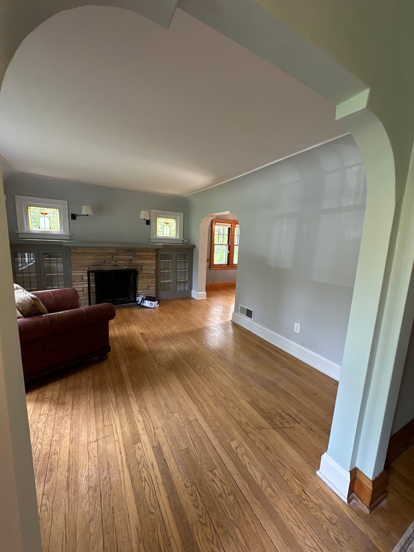 Interior Painting and Ceiling Restoration for a Milwaukee Residence by OCS Contracting Services