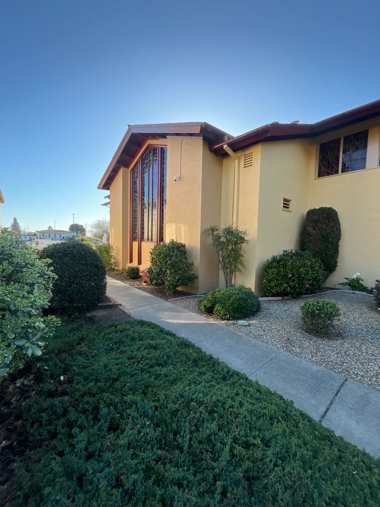 Assumption church San Leandro  by Herrera’s Bay Area Painting inc.