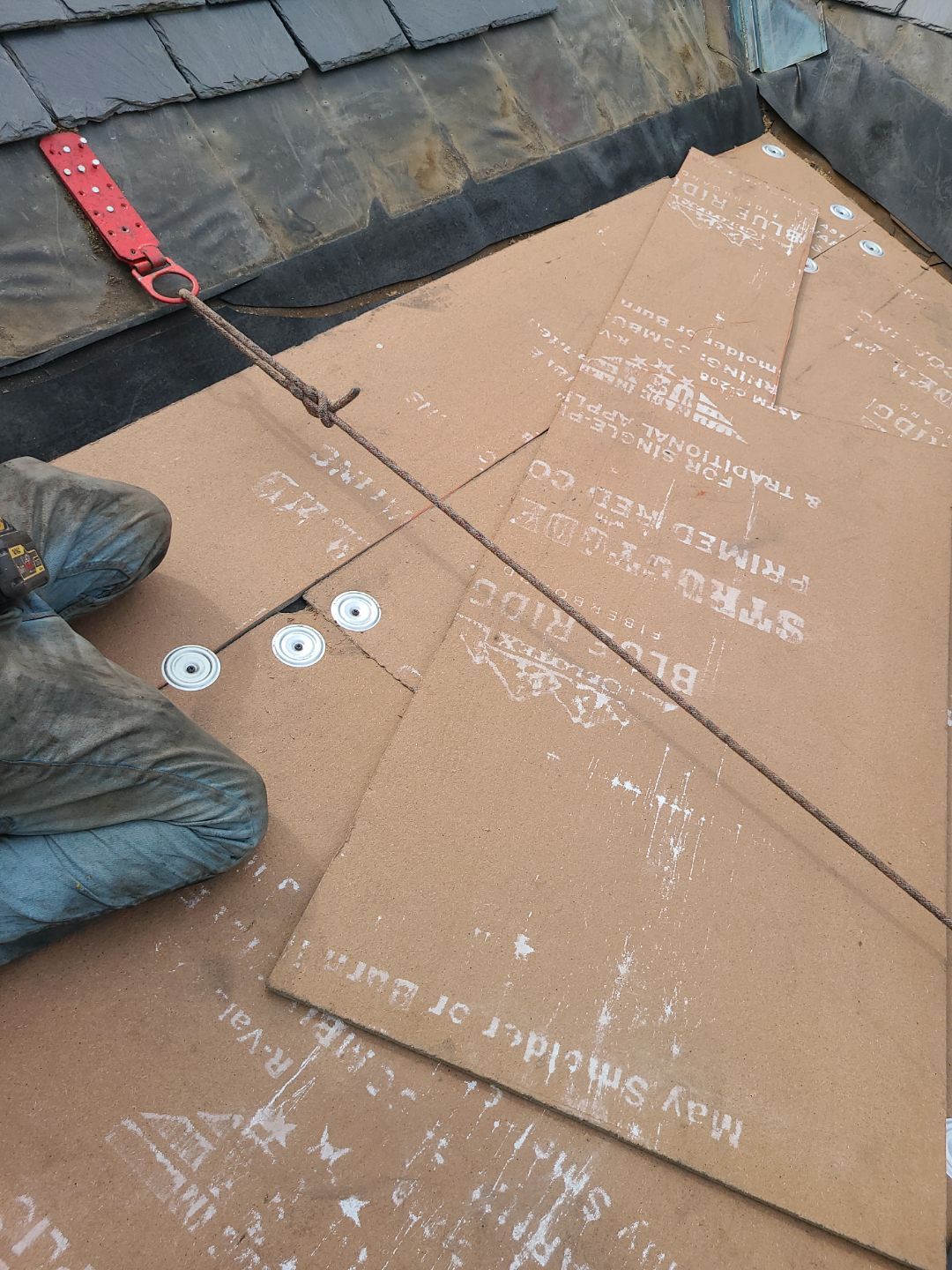 Lorton: EPDM Flat Roof with Partial Slate Replacement by RM Banning, Inc.