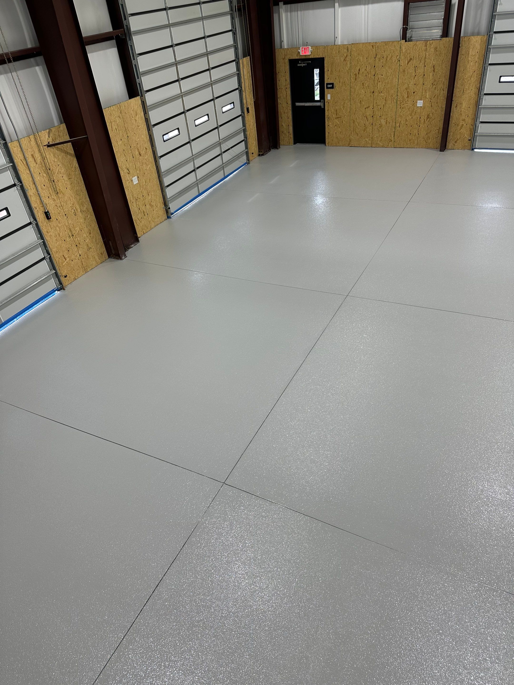 Commercial Workshop for Trucking Company by Endure Concrete Coatings