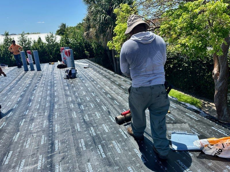 Residential Re-Roof using MS Metals, Aluminum Standing Seam Roof by First Due Roofing