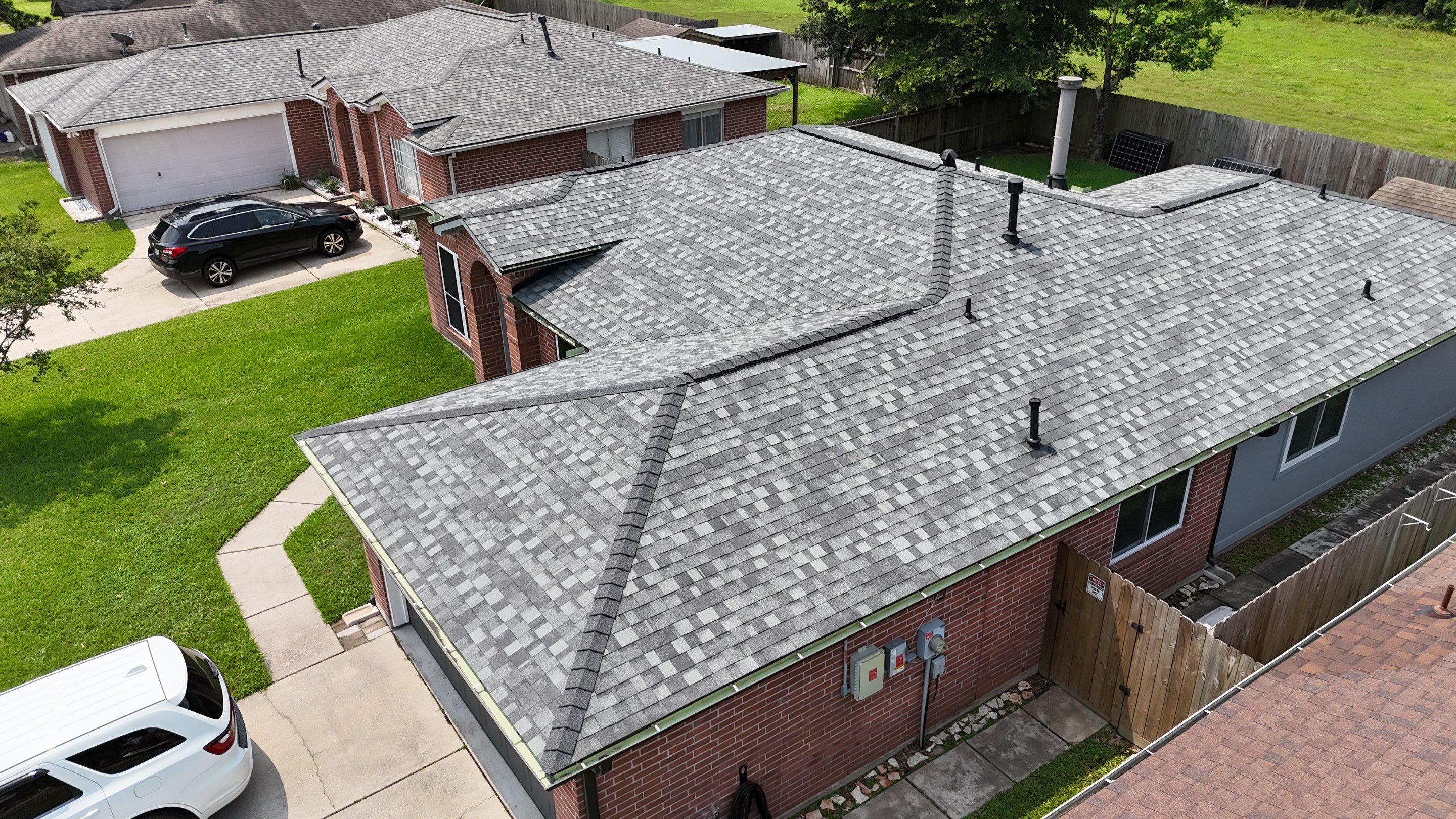 Residential Roofing Installation using IKO Dynasty by Core Four Roofing