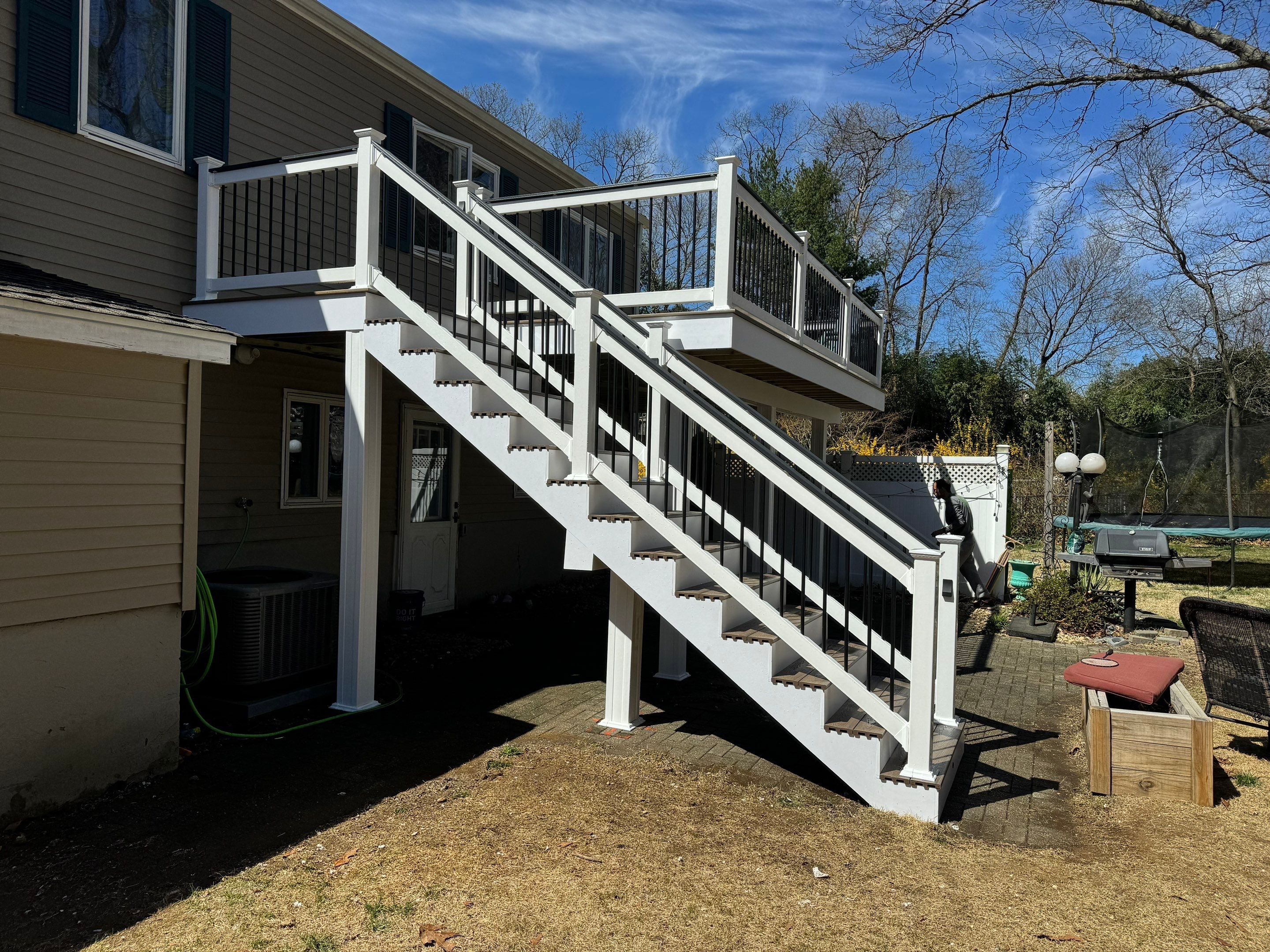 New deck in Middletown by deck guardian
