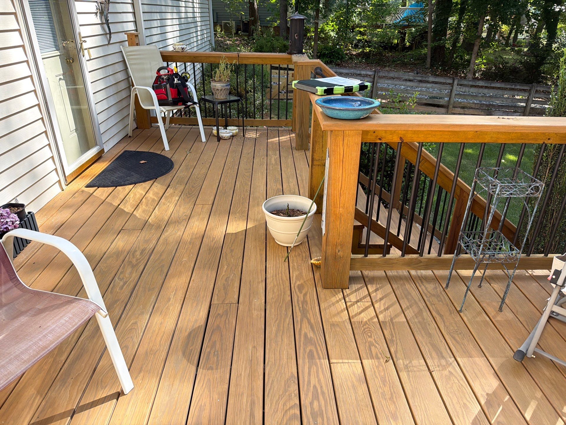 Deck using Wood Sealant by DuraSeal