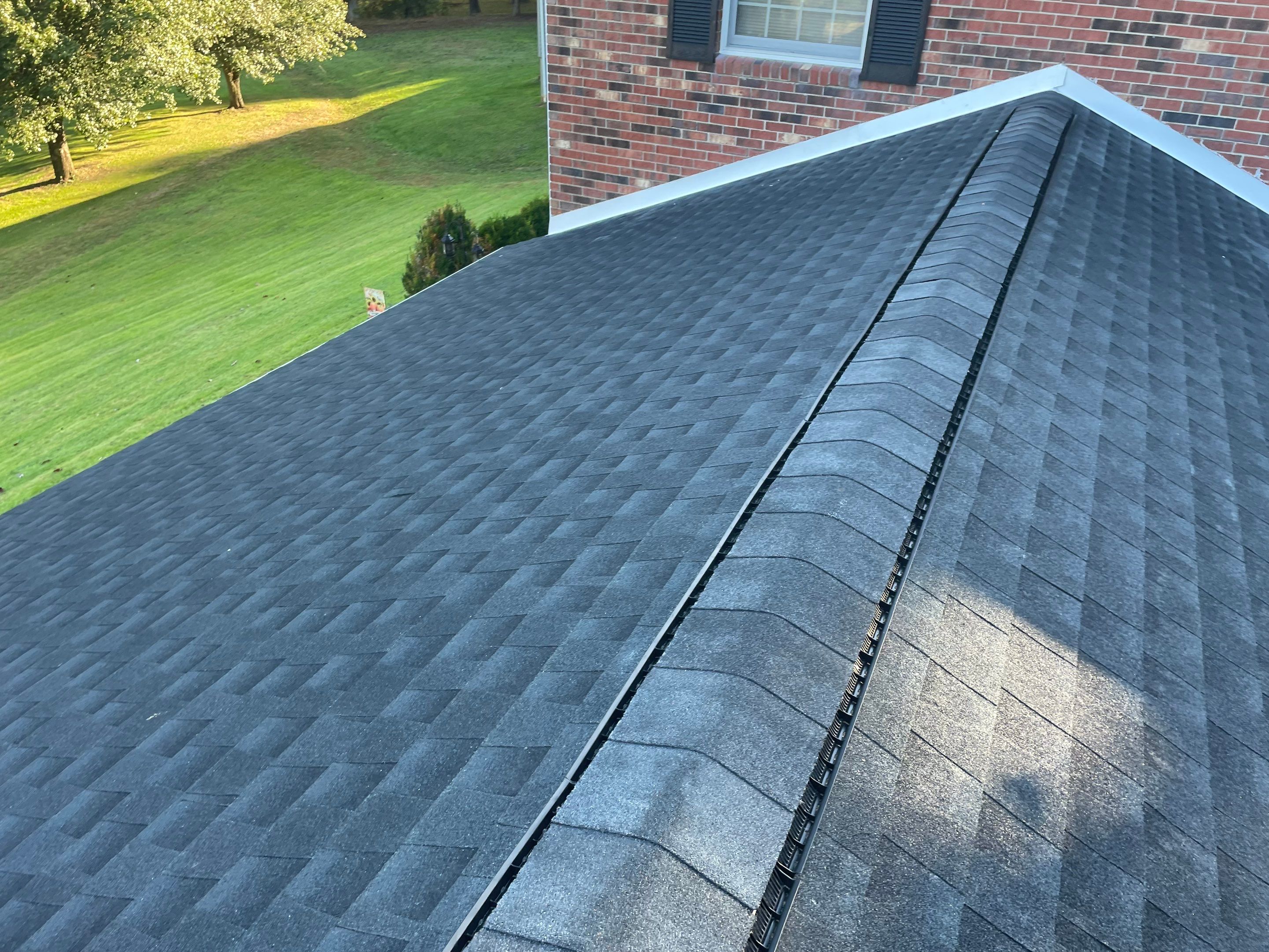 Residential Roofing Installation using GAF Timberline HDZ, Black by Rainstoppers Roofing