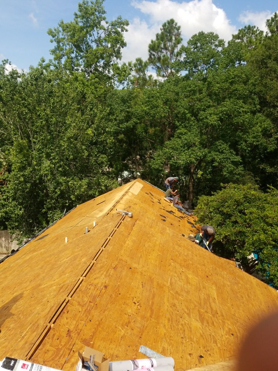 Residential Roofing Installation using Roof Replacement by American Roofing & Construction LLC