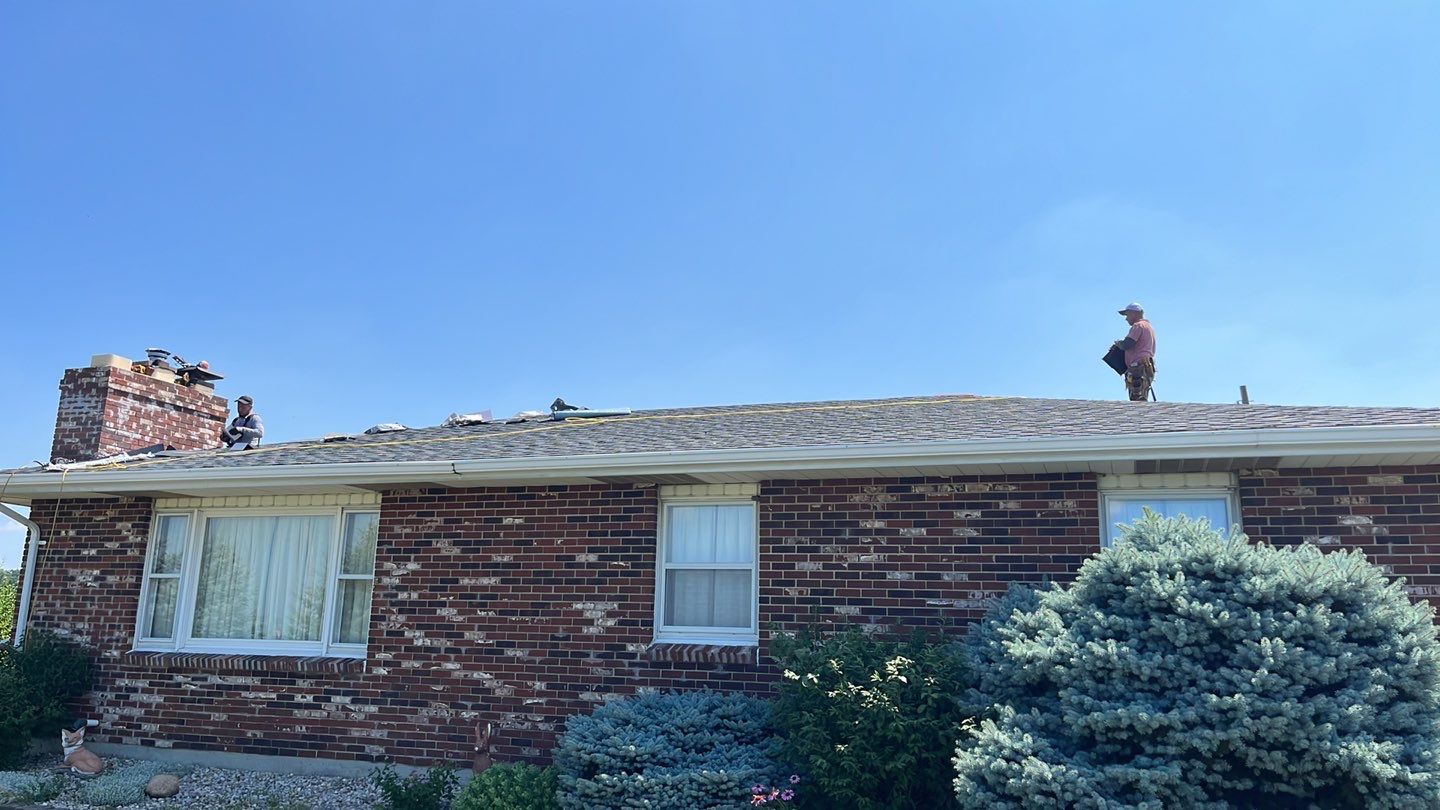 Residential Roofing Installation using GAF Timberline HDZ Charcoal by Nitro Roofing and Construction