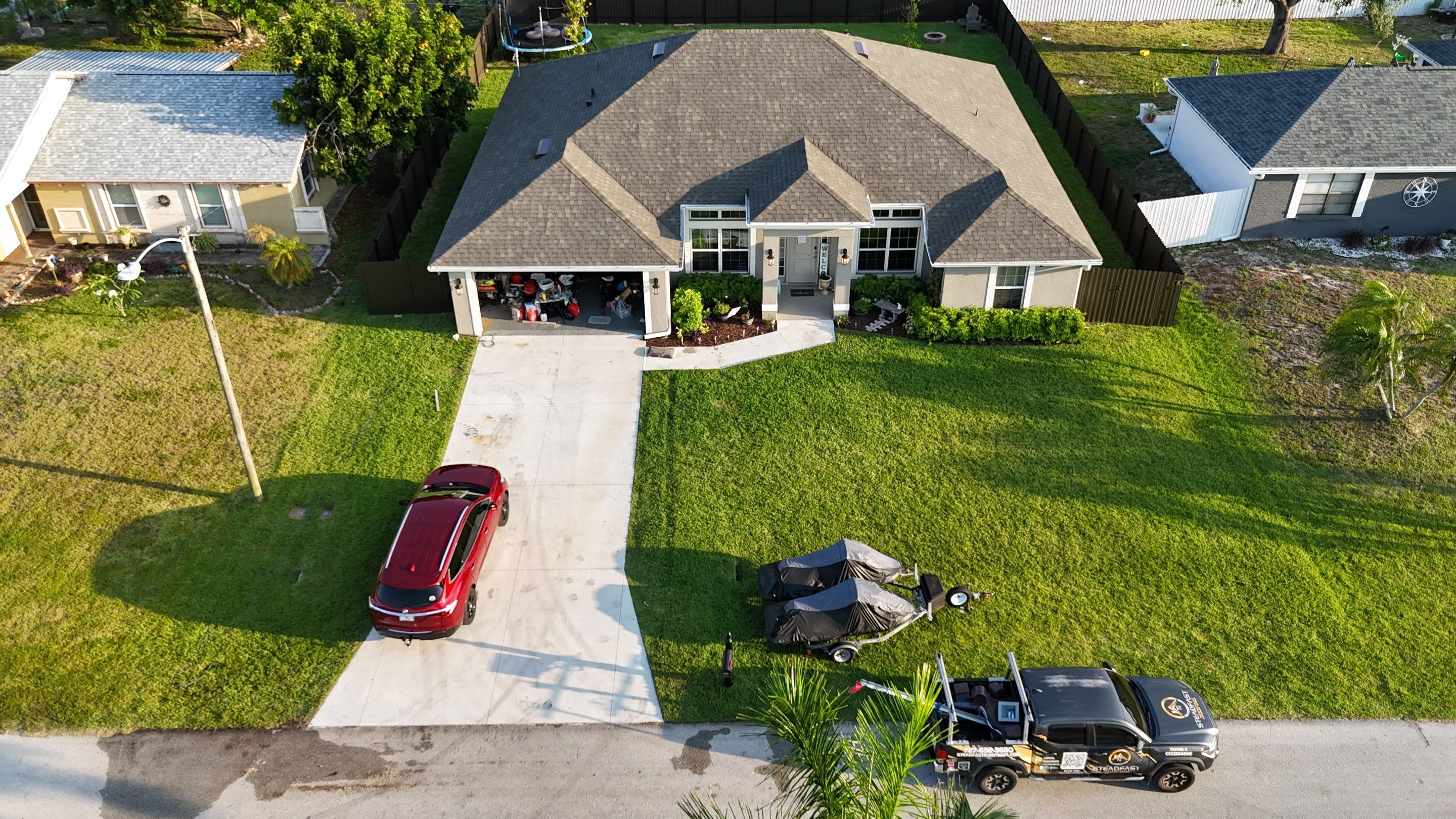 Roof Replacement in Cape Coral, FL by Steadfast Roofing 