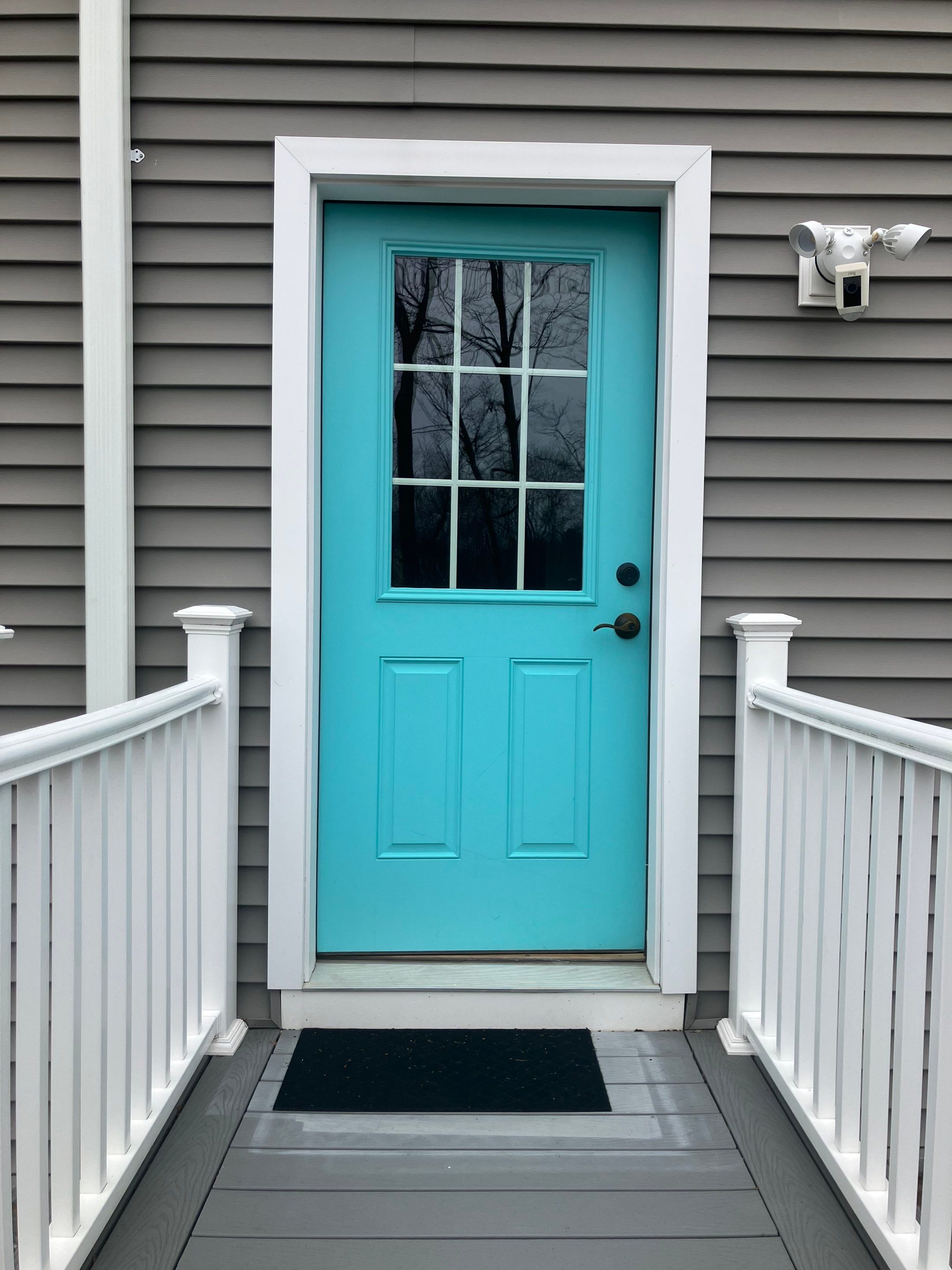Entry and patio door Transformation  by DiGiorgi Roofing and Siding Inc