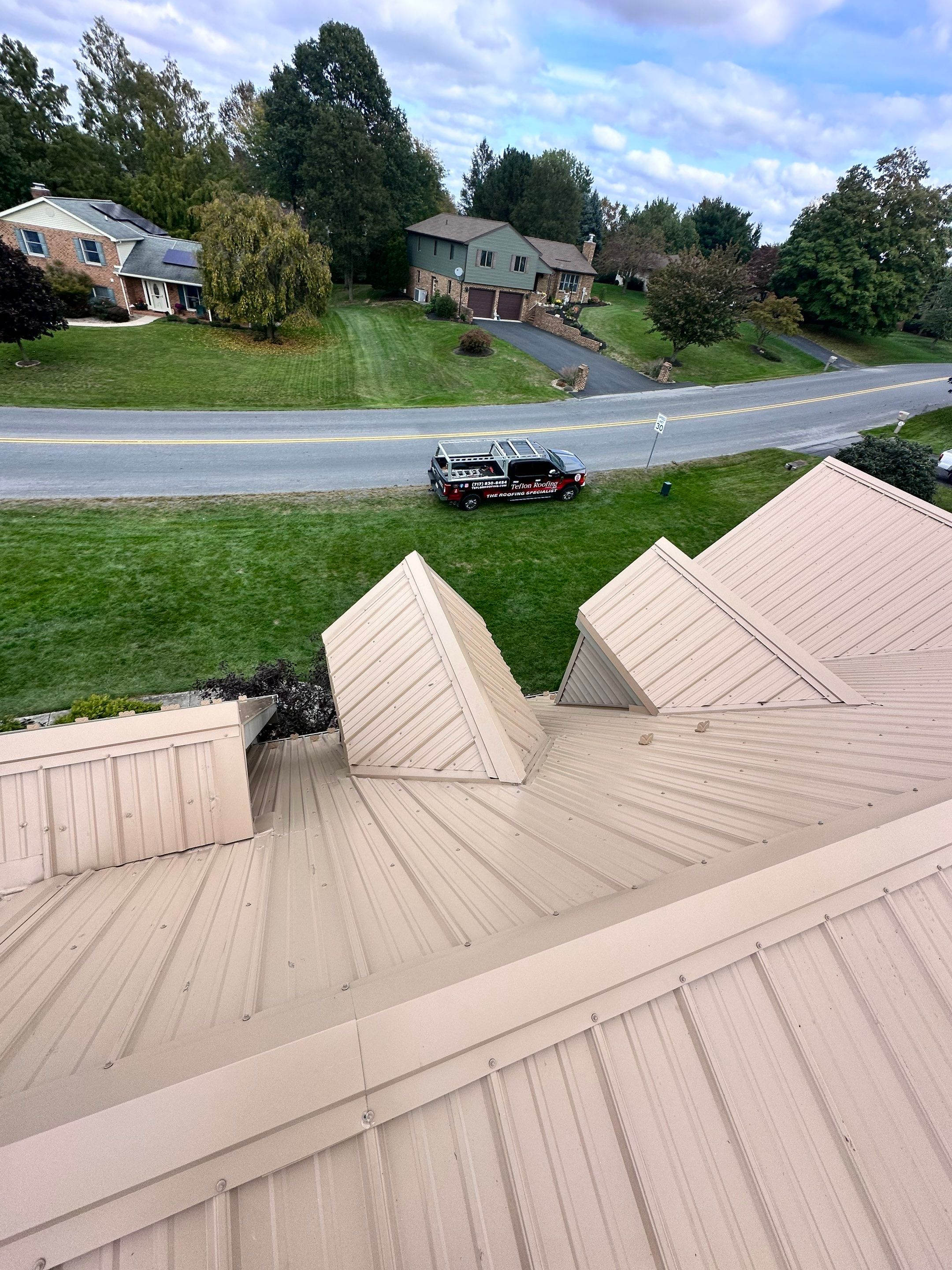 Tan Azm panel by Teflon Roofing