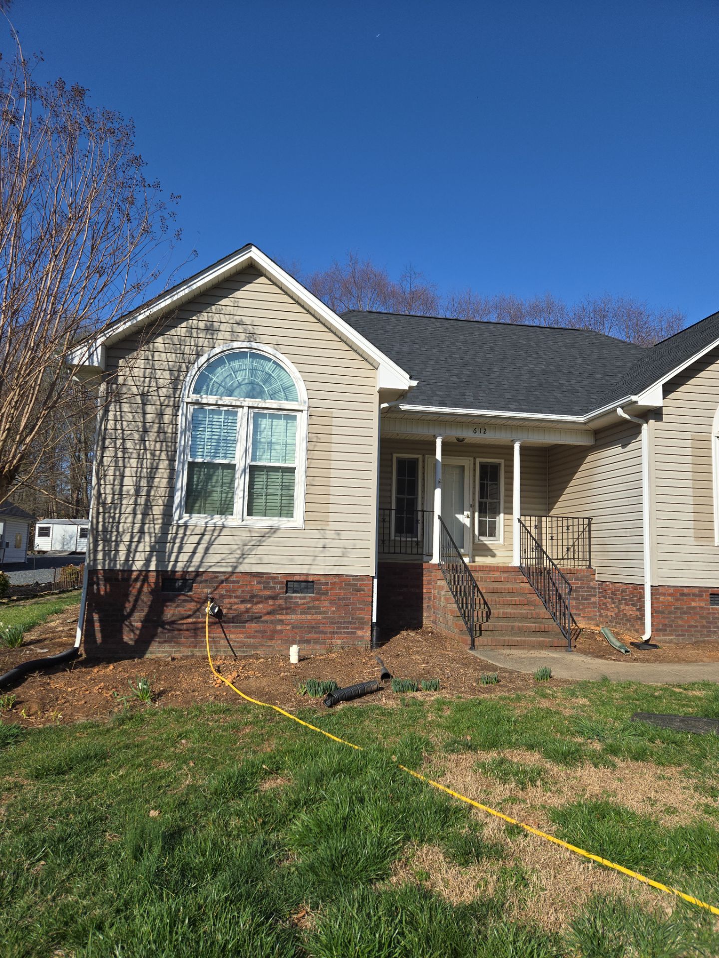 House Wash using cleaner by Power Wash Masters LLC