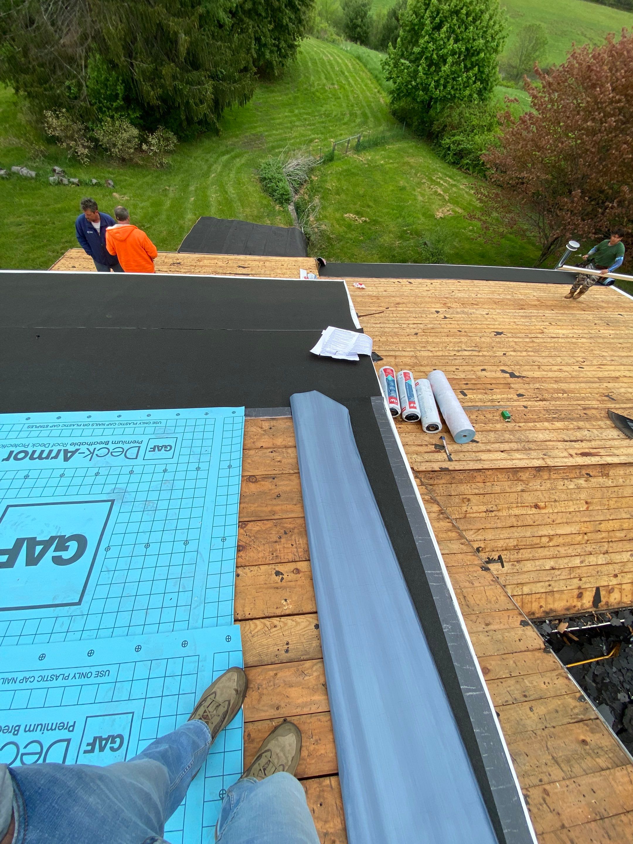 Residential Roofing Installation using GAF Timberline HDZ by Sensible Home Solutions