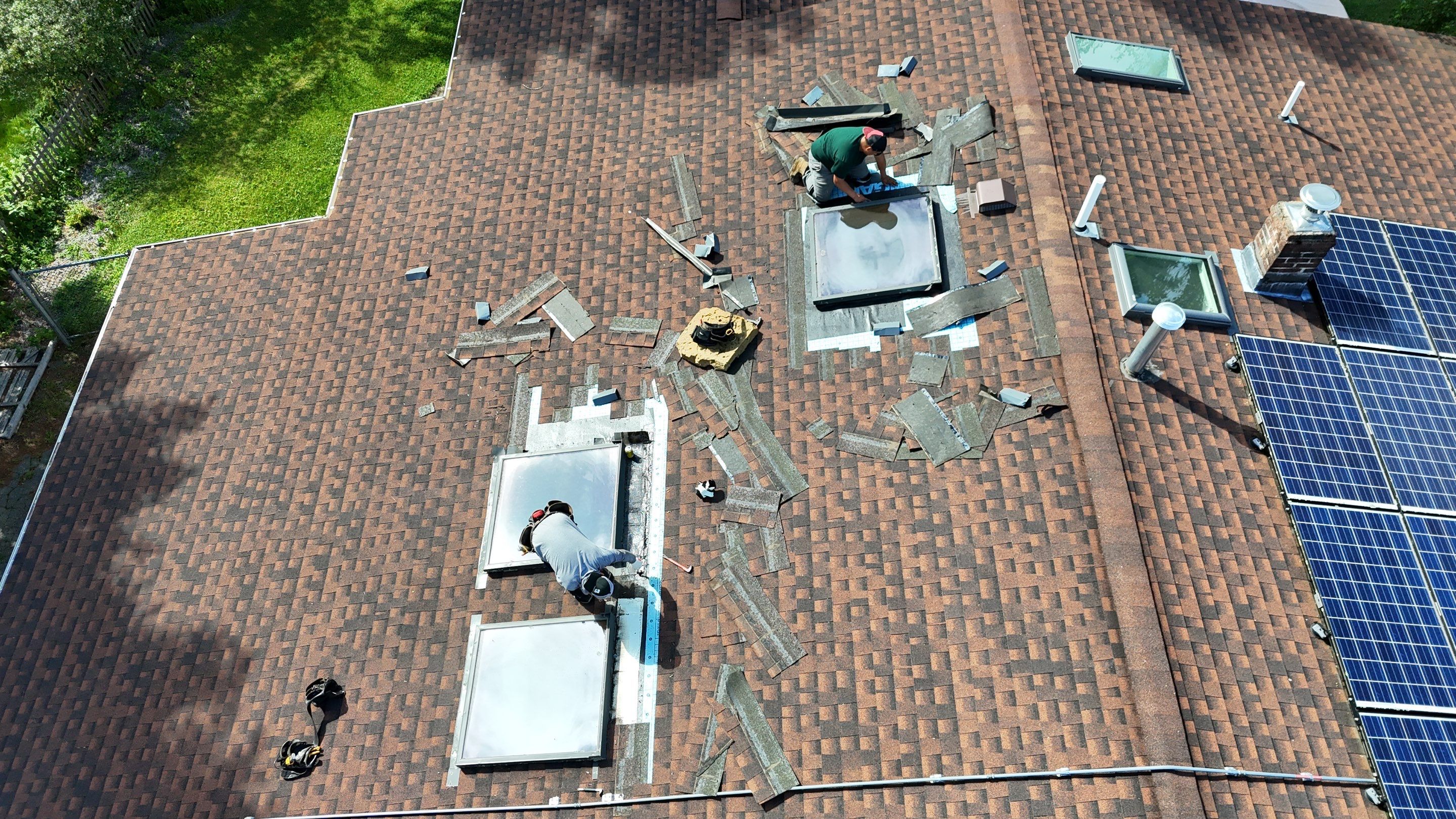 Skylight Replacement & Chimney Repair by Mighty Dog Roofing of Greater Middlesex County