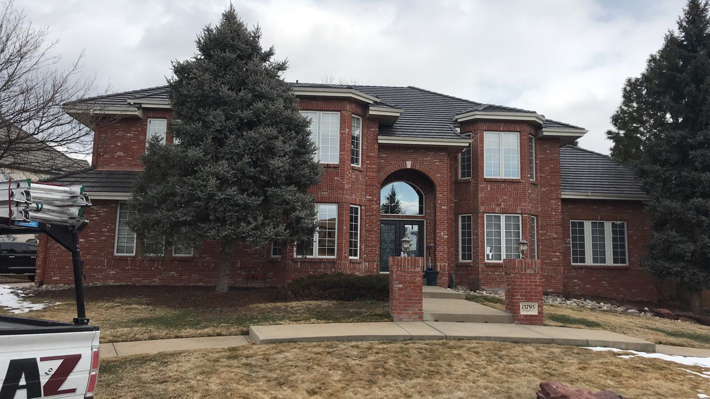 Residential Roofing Installation using Boral Saxony Slate - Black Canyon  by A to Z Roofing