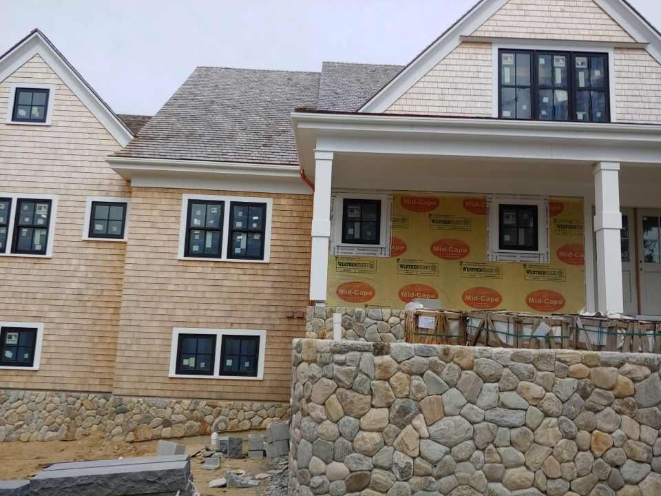 Chatham, MA Gutter Installation using 4x5 FiberGlass Gutter by Gutter Pro Enterprises