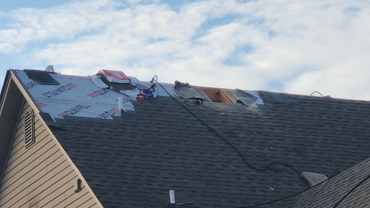GAF Weathered Wood and Custom Copper by Just In Time Roofing and Restoration