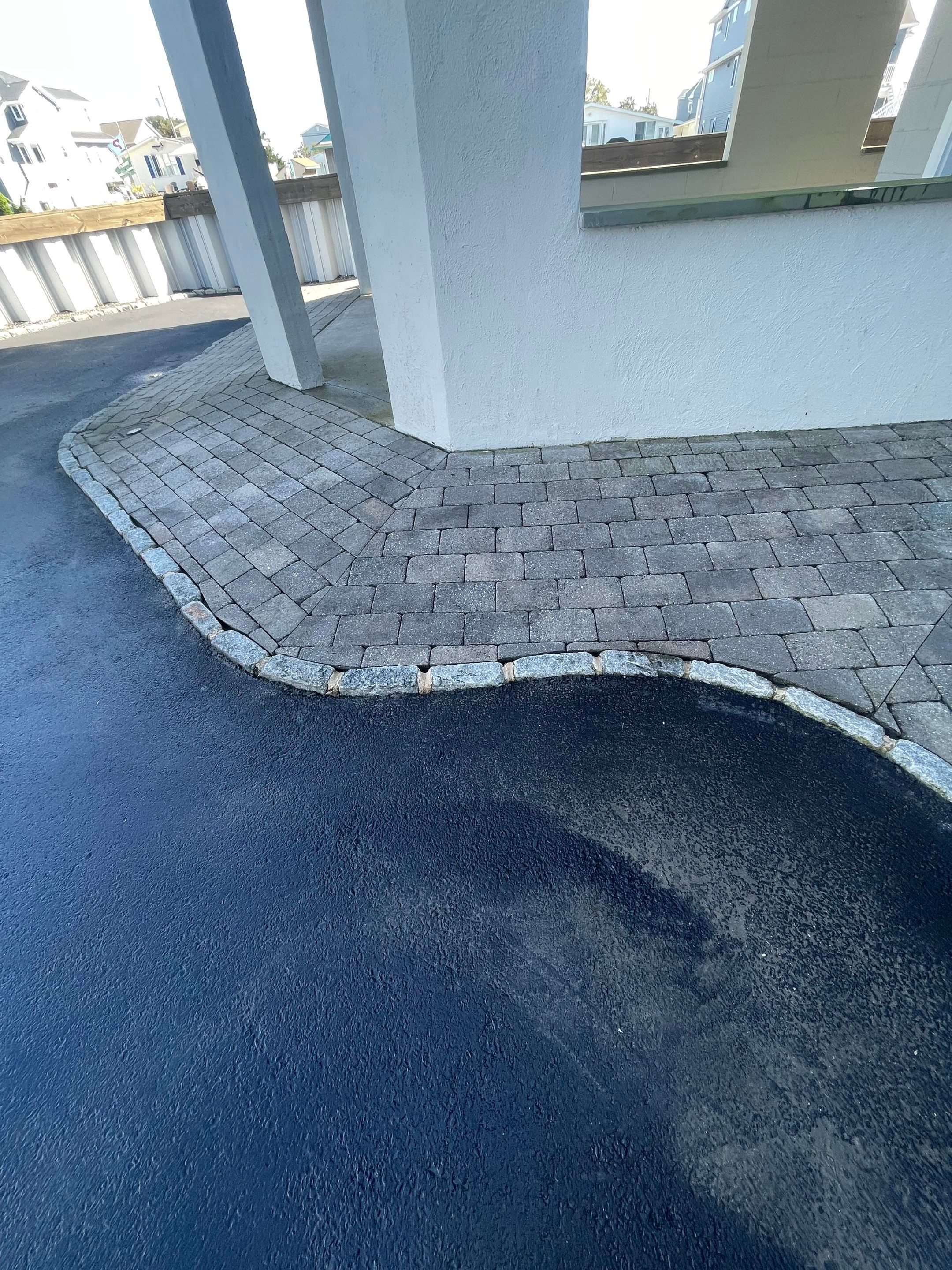 Pavers Cleaned & Concrete Cleaning by SJ Exterior