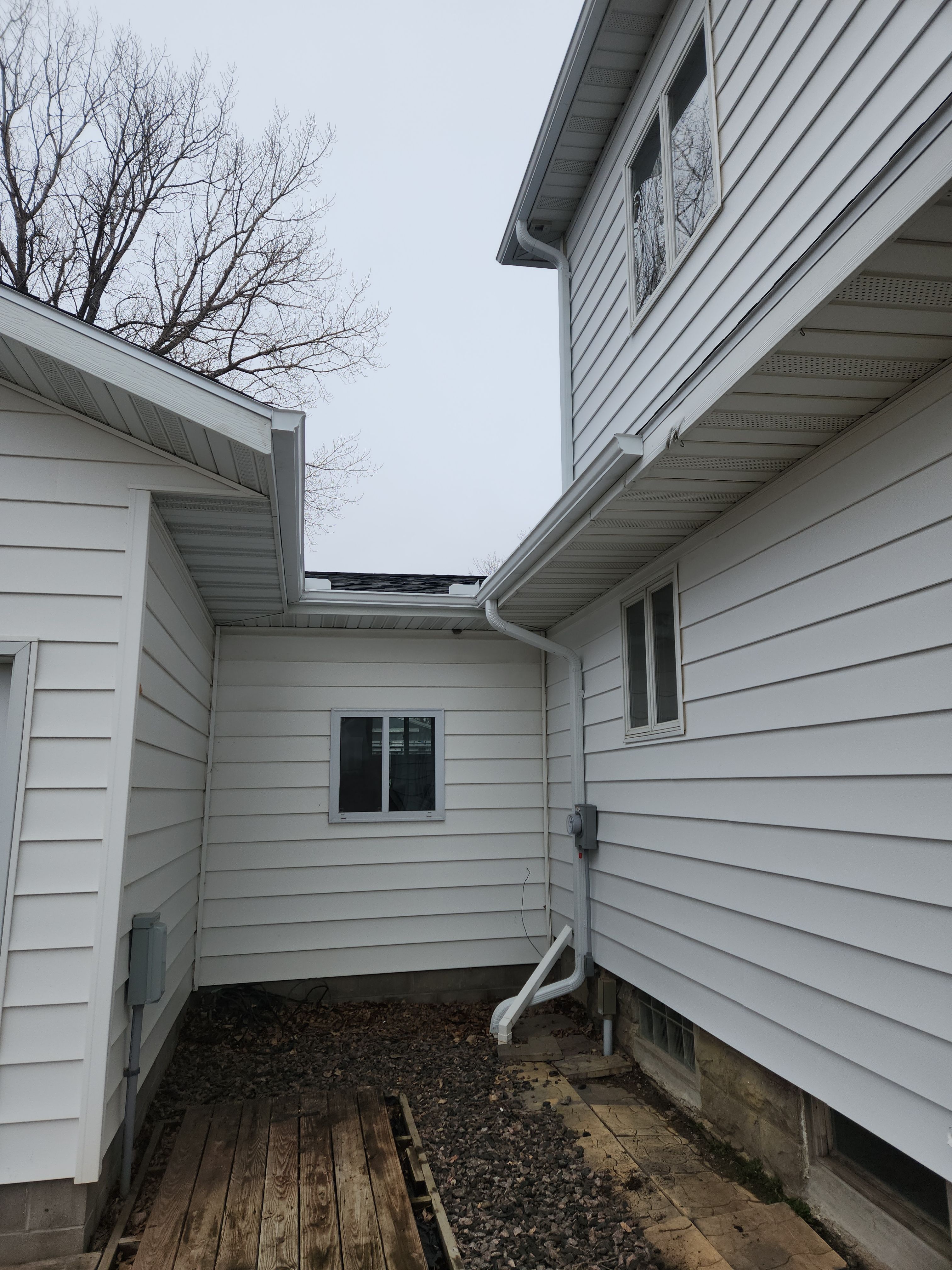 5" Gutters in Maynard by Next Level Seamless Gutters / Exteriors Inc.