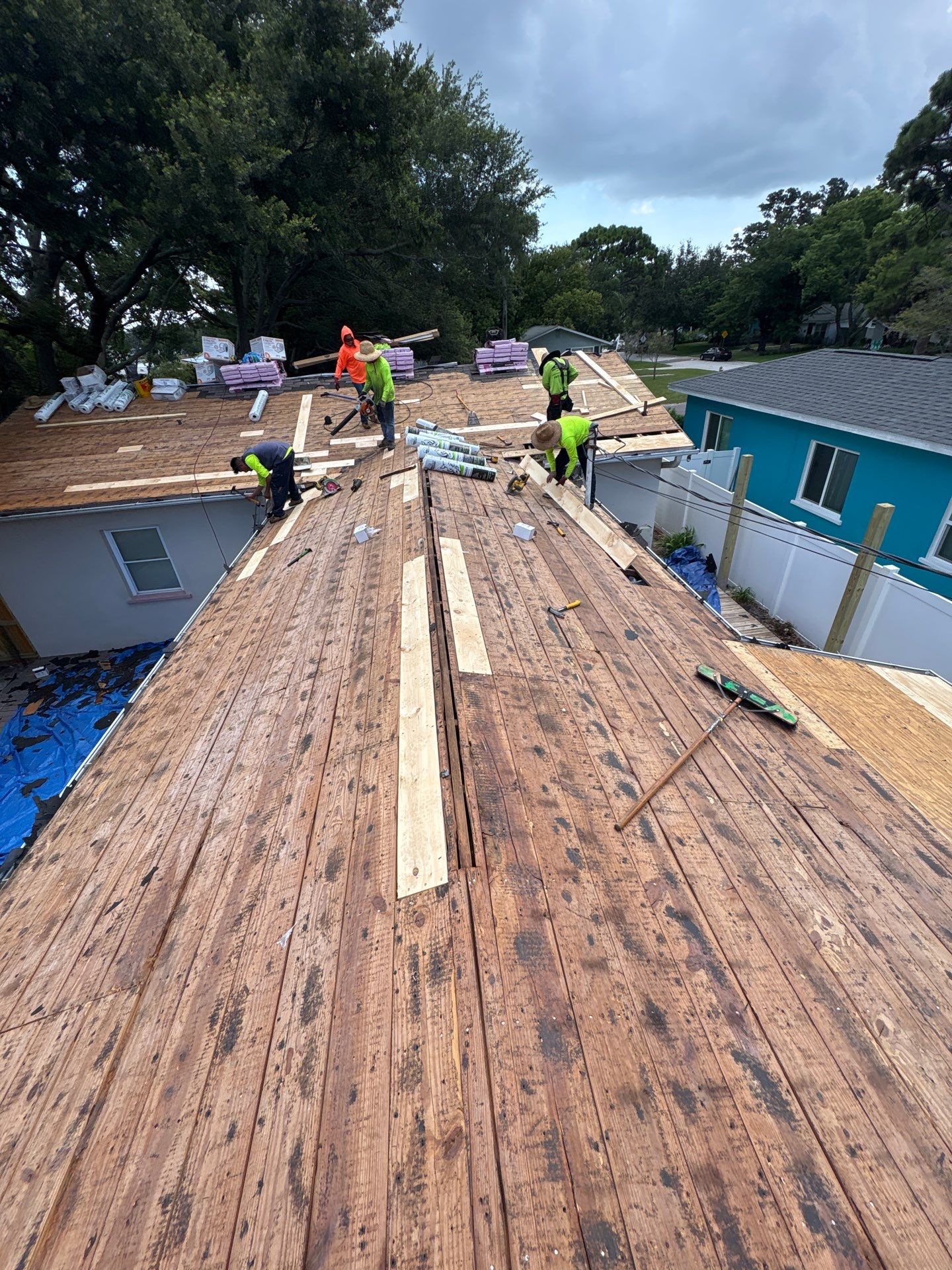 Project in St. Petersburg 33713 by Mitchell Roofing Company LLC 