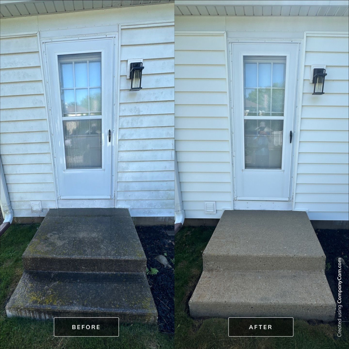 Project in Arlington Heights by Simmons Power & Soft Washing