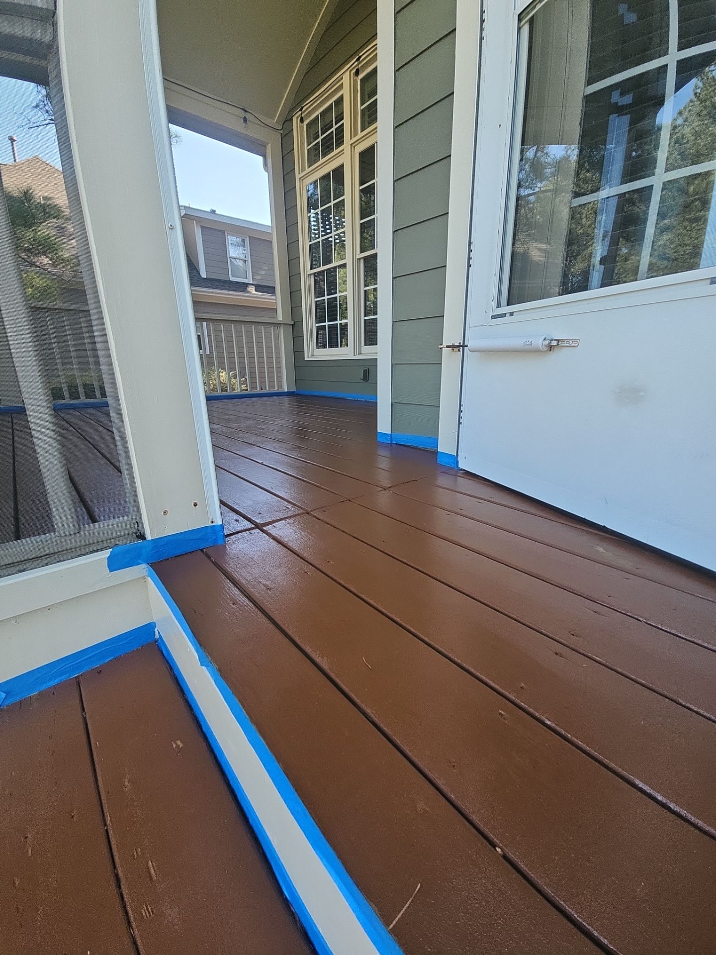 Deck using AcryFin by DuraSeal